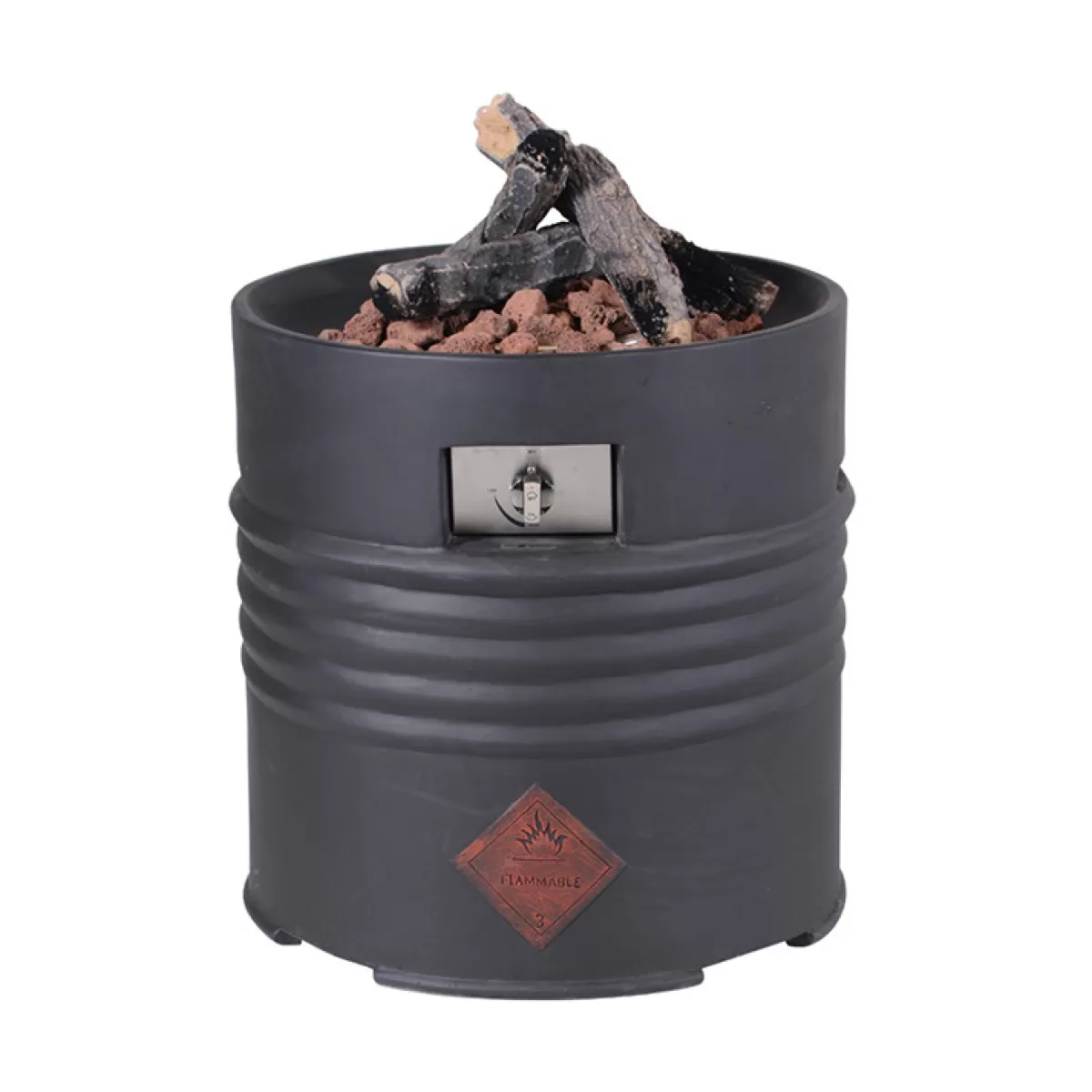 Brico Garden Impressions Cozy Living Gas Vuurtafel Barrel