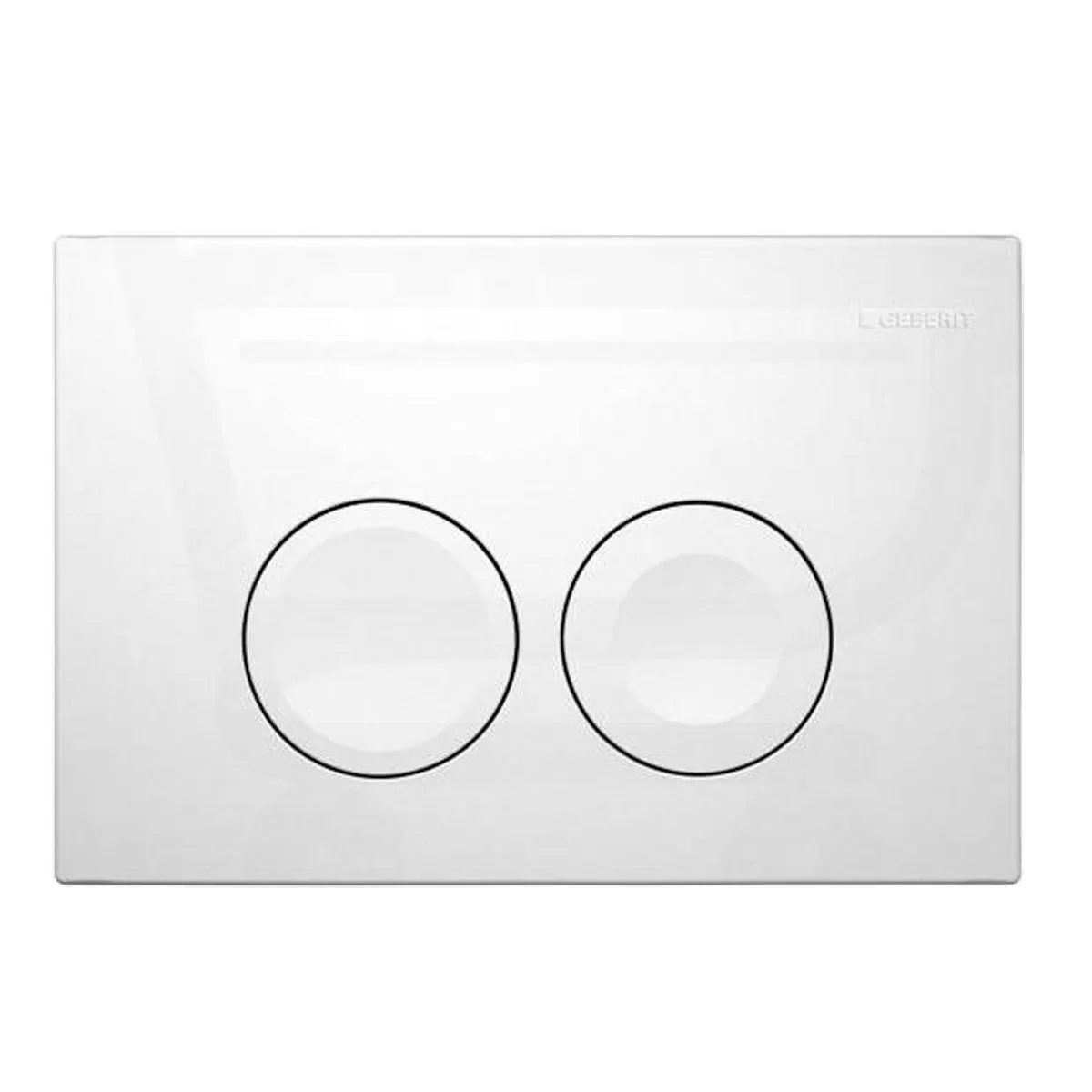 Brico Geberit Bedieningspaneel Delta 25 Voor Up100 Inbouwreservoirs | 24,6X16,4X3,1Cm Glanzend Wit Cheap