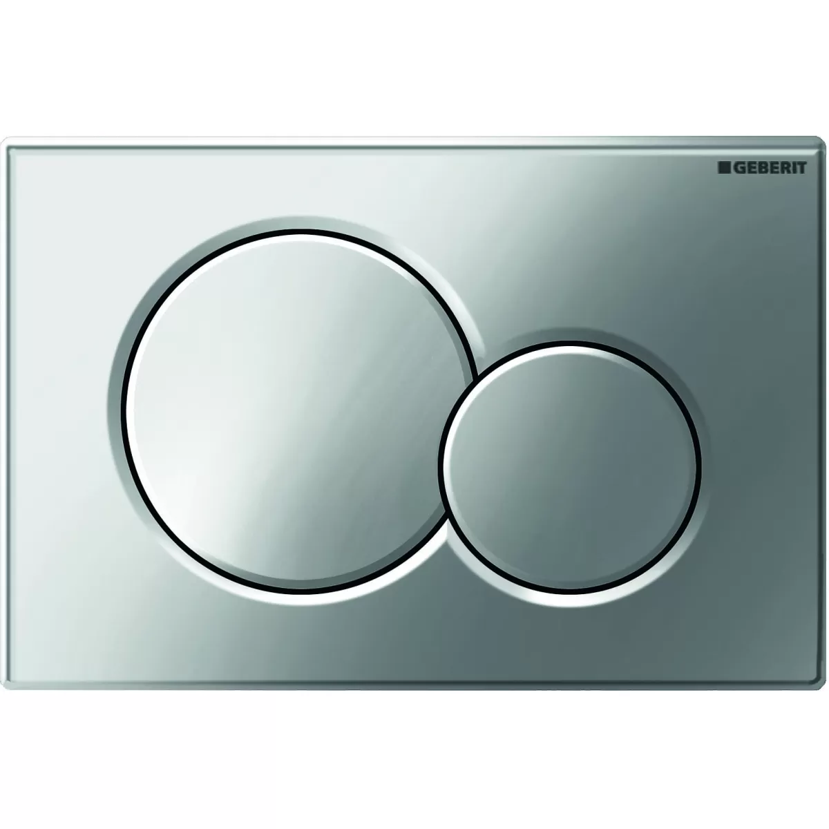 Brico Geberit Bedieningspaneel Sigma 01 Voor Up320, Up720, Up300 En Up700 Inbouwreservoirs | 16,4X24,6Cm Mat Chroom Fashion