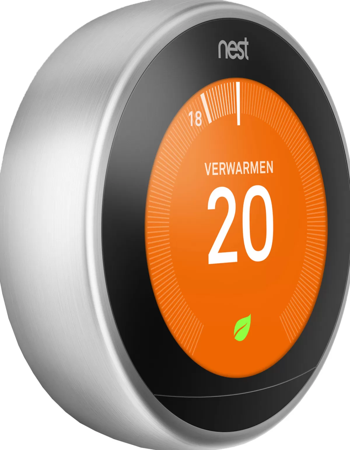 Brico Google Nest Learning Stalen Thermostaat