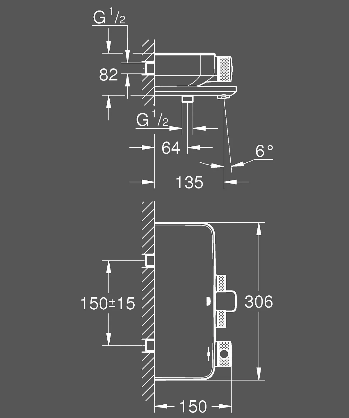 Brico Grohe Thermostatische Bad En Douche_Mengkraan Smartcontrol Chroom Sale