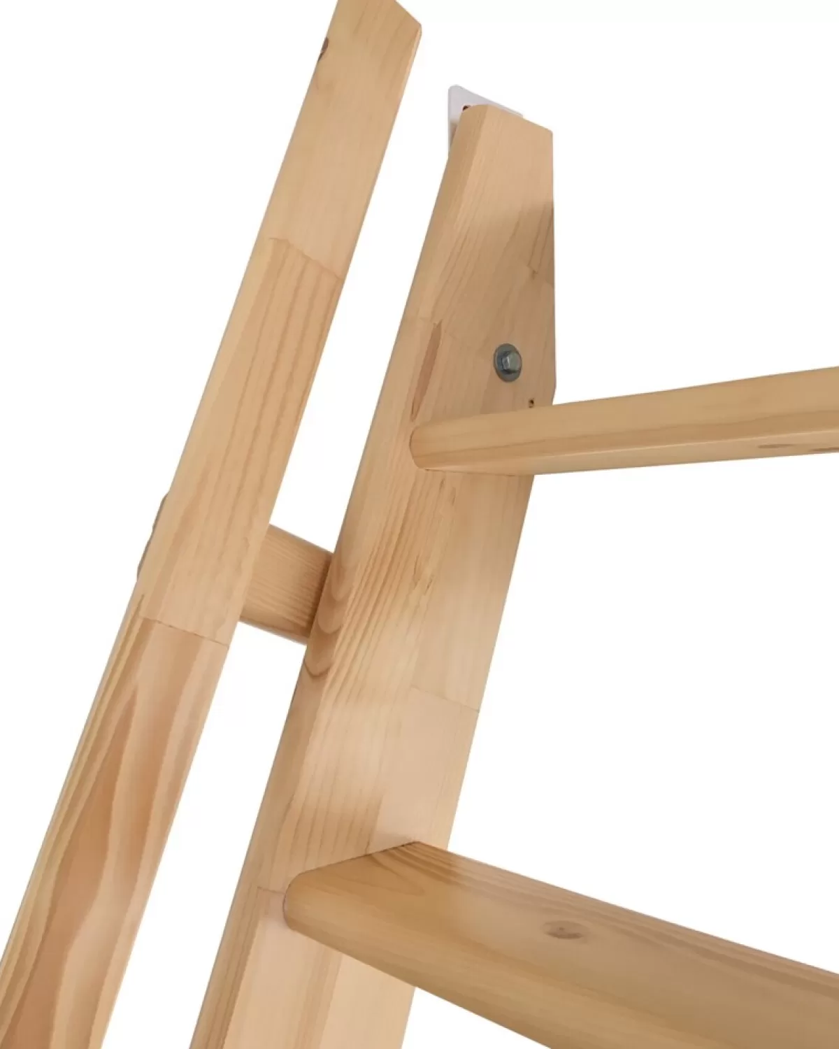 Brico Zoldertrappen-Handystairs Uitschuifbare Steektrap "Montreal" - Hoogte 300Cm - 12 Treden Van Grenen - Met Leuning