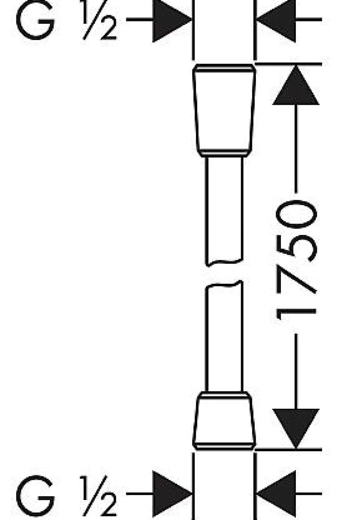 Brico Hansgrohe Doucheslang Isiflex 175Cm Chroom Cheap