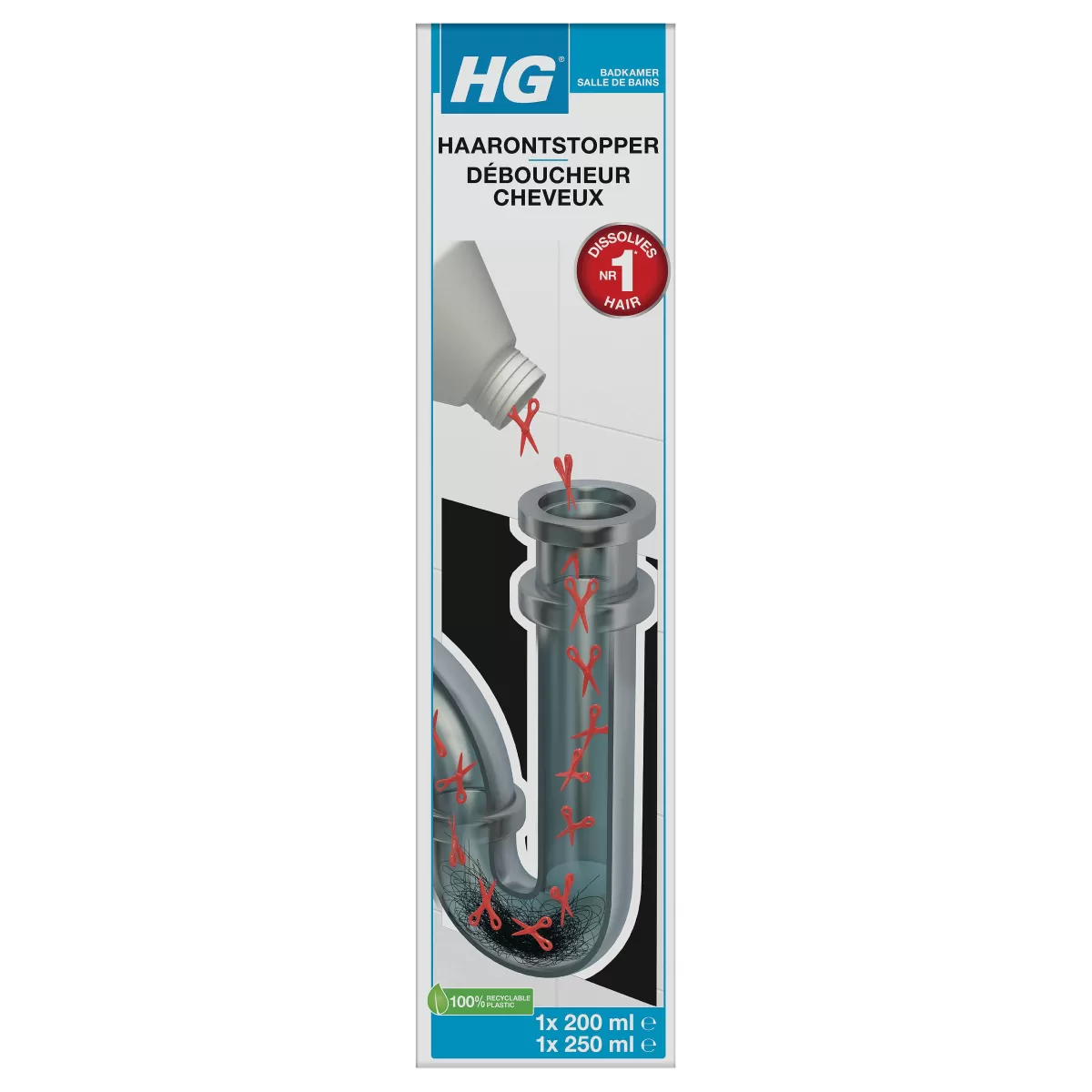 Brico Hg Haarontstopper 450Ml Hot