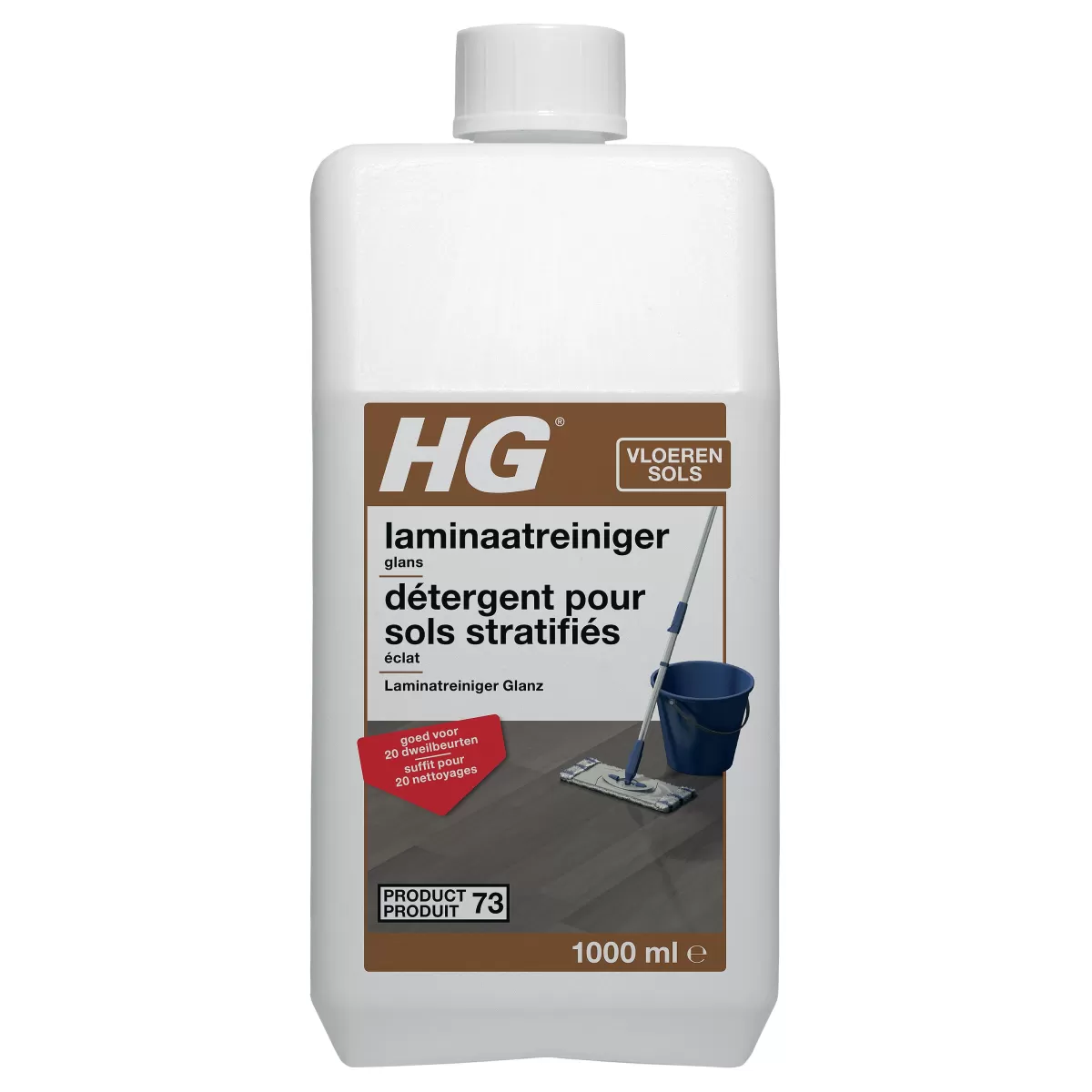 Brico Hg Laminaatreiniger Glans 1L Fashion