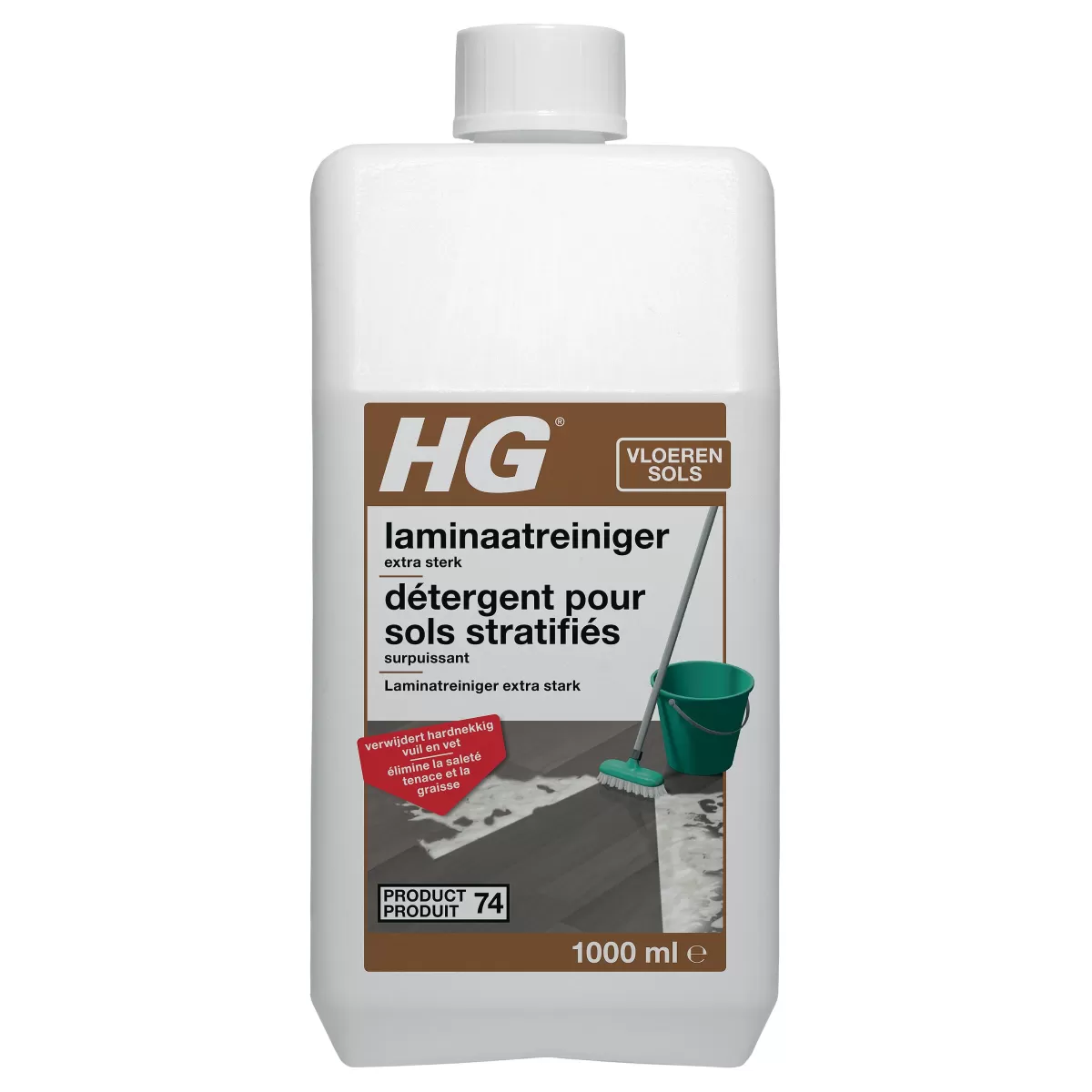 Brico Hg Laminaatreiniger Glans Extra Sterk1L Hot