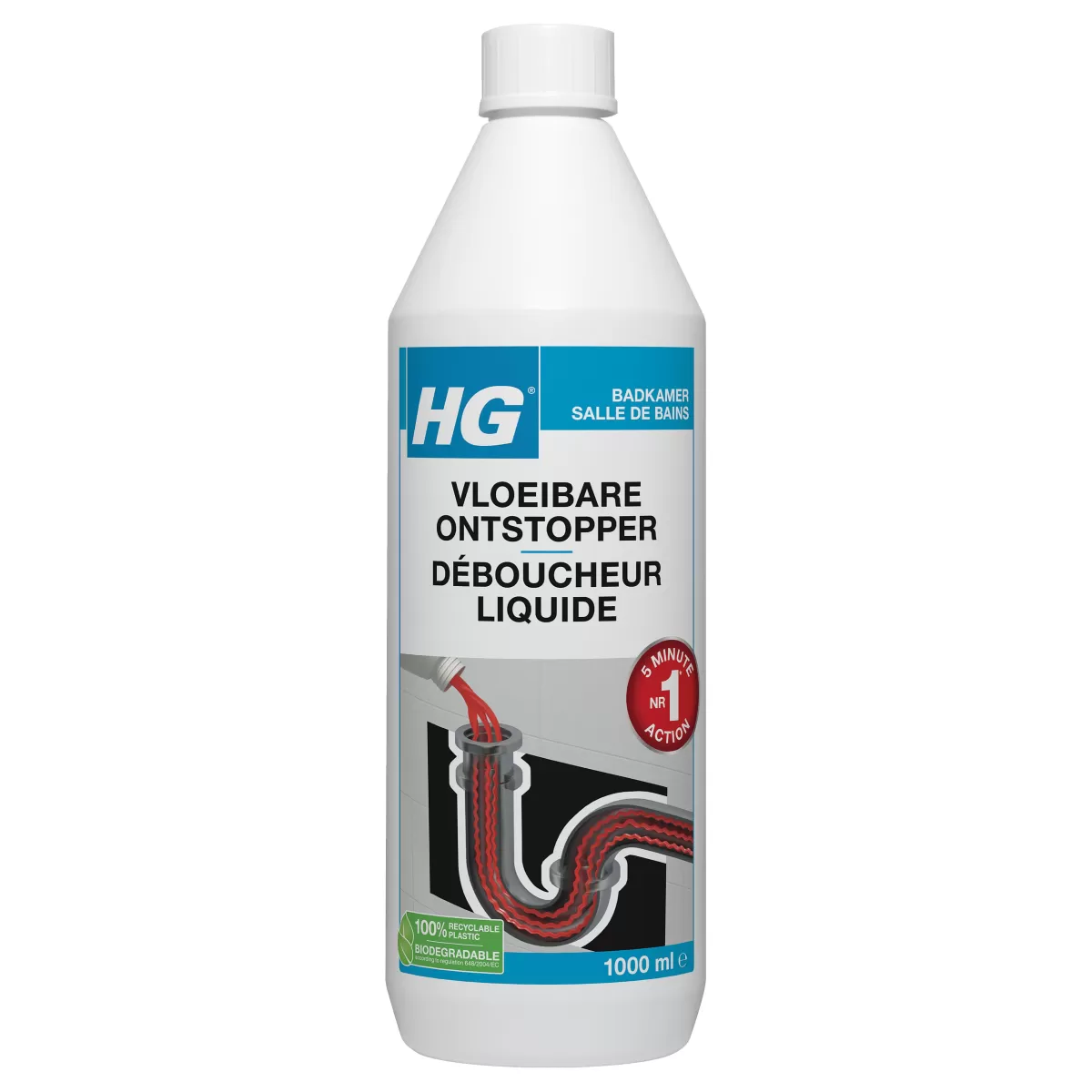 Brico Hg Vloeibare Ontstopper 1L New