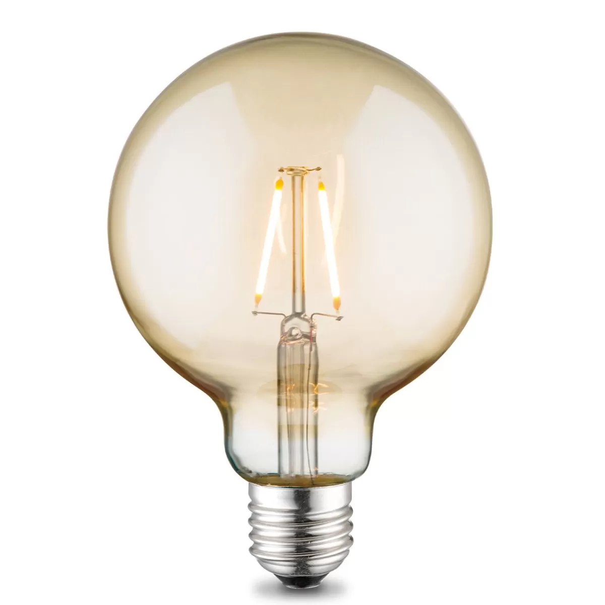 Brico Home Sweet Home Led Globe Deco E27 G95 2W 160Lm 2700K Amber