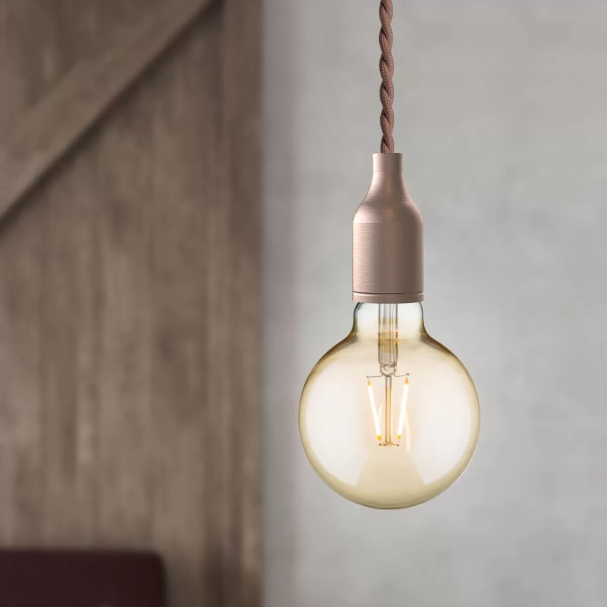 Brico Home Sweet Home Led Globe Deco E27 G95 2W 160Lm 2700K Amber