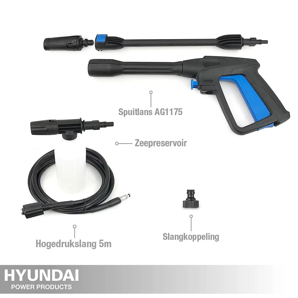 Brico Hyundai Hogedrukreiniger 1600W 135Bar Online