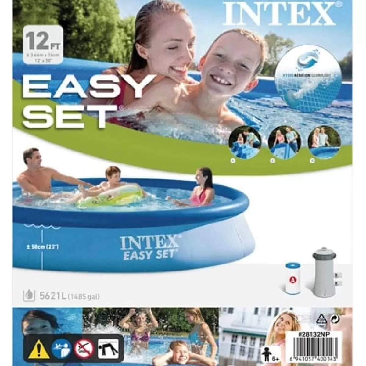 Brico Opblaaszwembaden-Intex Opblaaszwembad Easy Set O366X76Cm