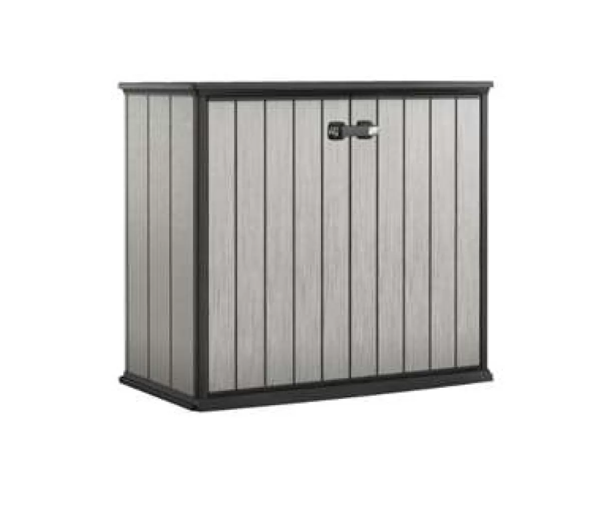 Brico Opbergboxen Tuin-Keter Opbergkast Patio Store Grijs 139,5X120Cm