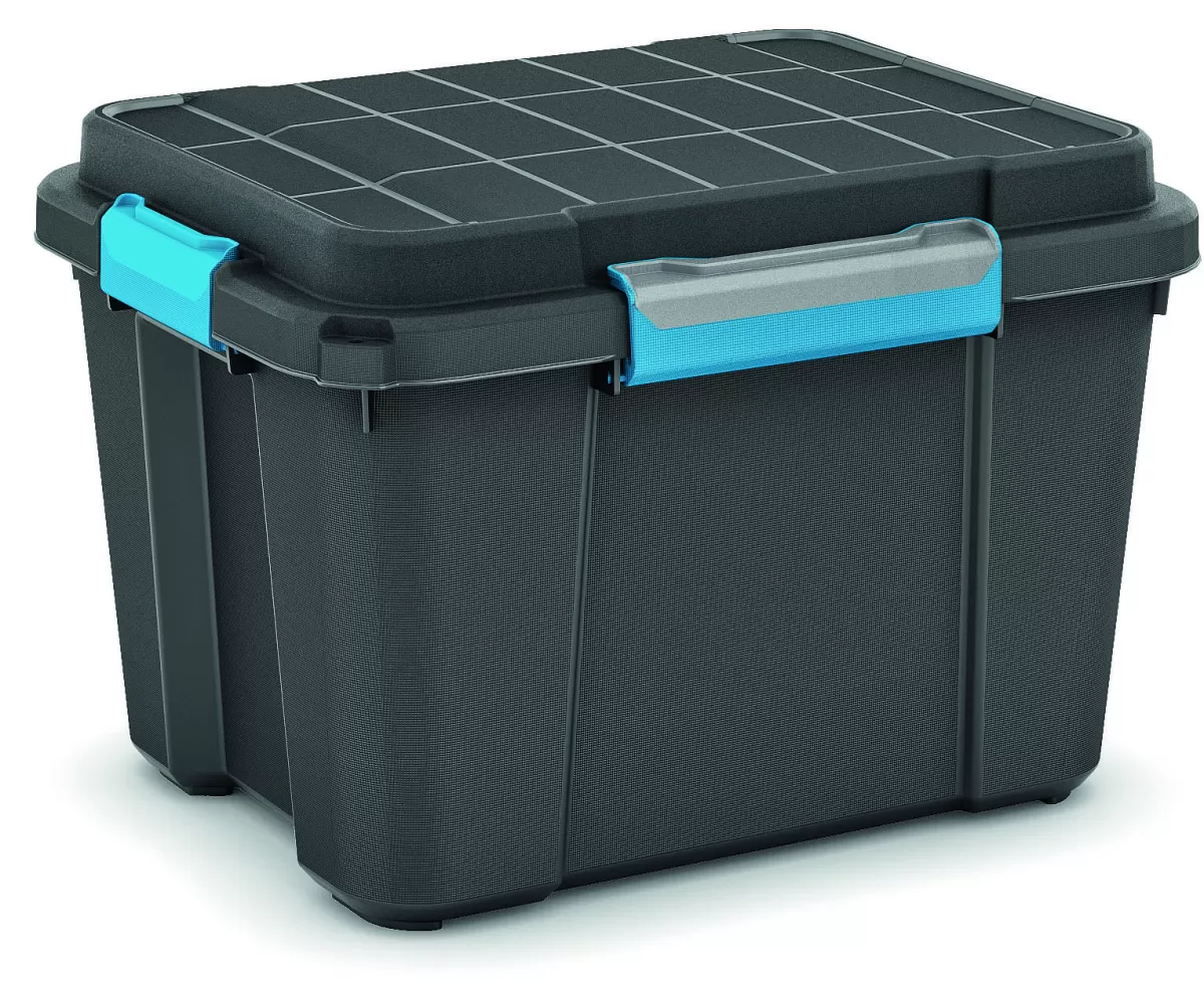 Brico Kis Scuba Opbergbox M - 45L Zwart/Blauwe Store