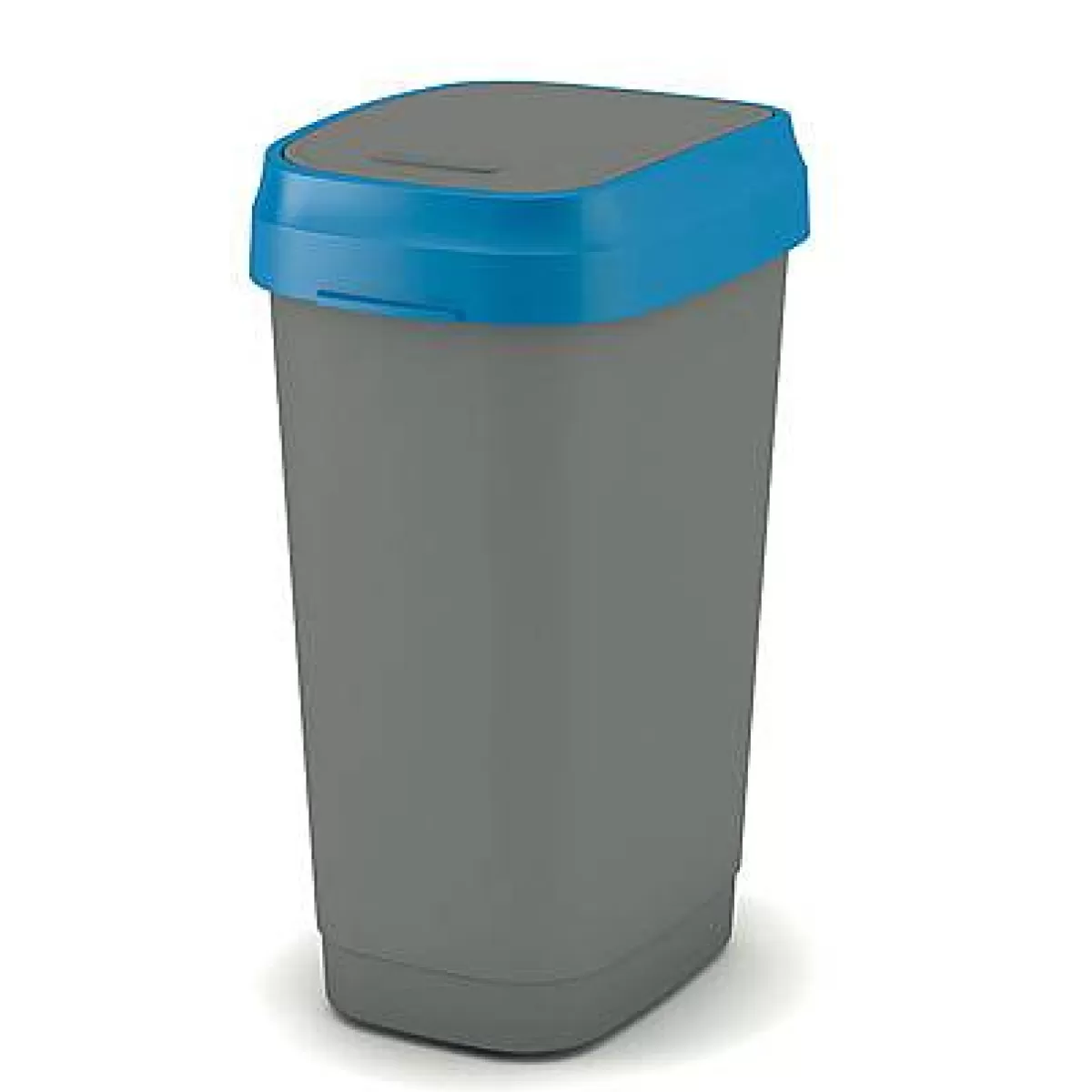 Brico Kis Vuilsnisbak 'Dual Swing Eco' Blauw En Grijs 50 L Online