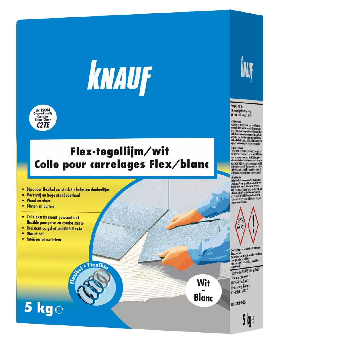 Brico Knauf Tegellijm Flex Wit 5Kg