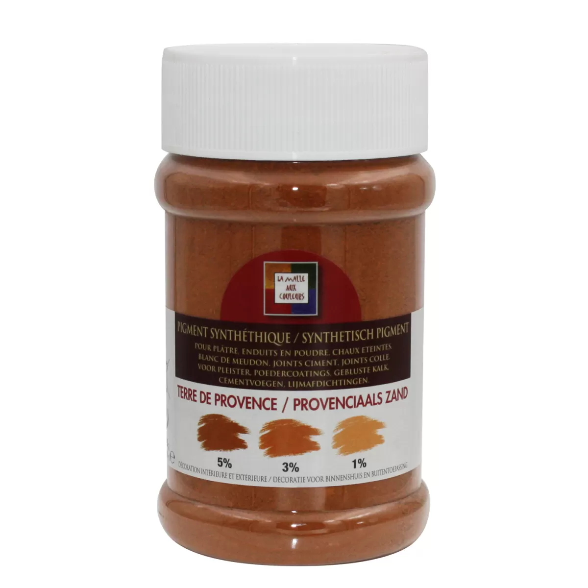 Brico Decoratieve Verf-La Malle Aux Couleurs Synthetisch Pigment Voor Gips En Pleister Provencaalse Aarde 250Ml