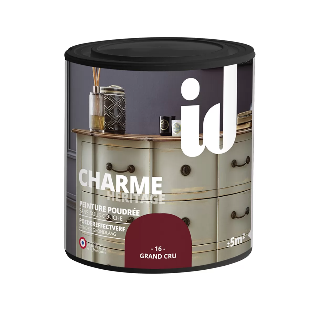 Brico Decoratieve Verf-Les Decoratives Verf 'Charme' Grand Cru Mat 500Ml