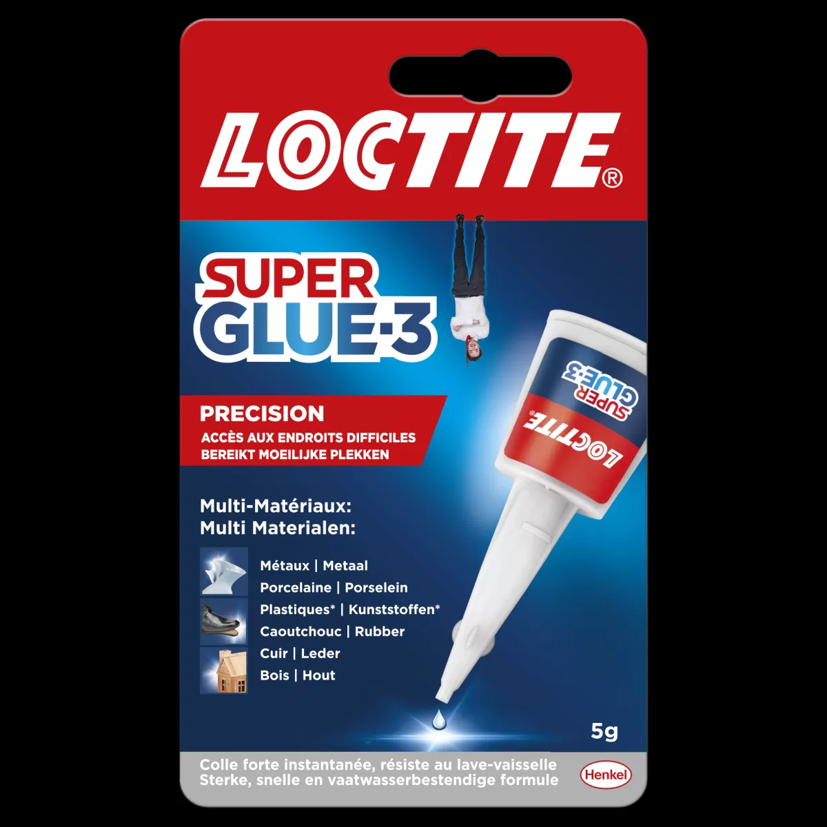 Brico Lijm- & Kitpistolen-Loctite Secondelijm Precision Super Glue-3 5Gr