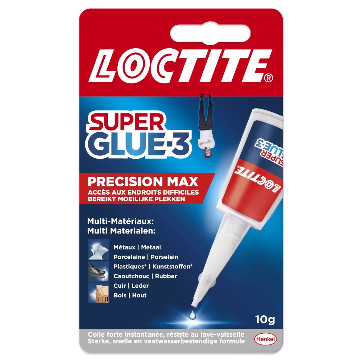 Brico Lijm- & Kitpistolen-Loctite Secondelijm Super Glue-3 Precision Max 10Gr