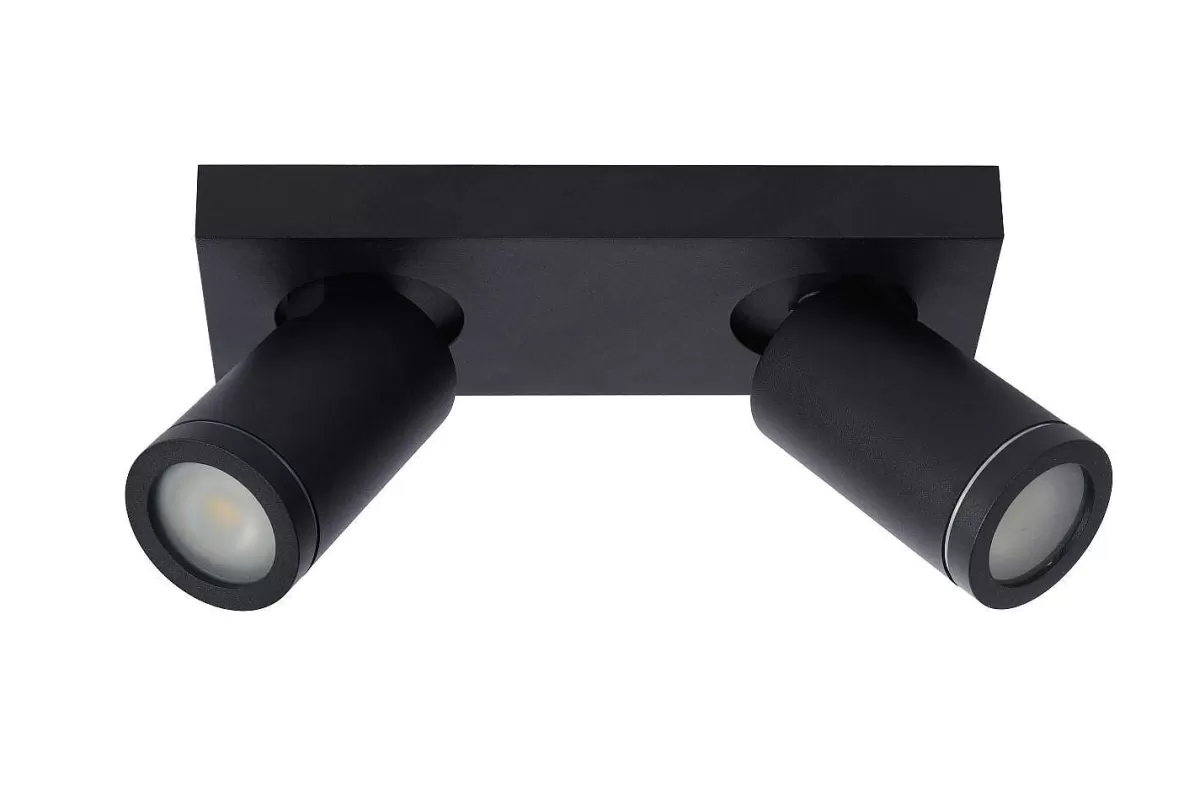 Brico Lucide Spot Led Taylor Zwart 2X5W Discount