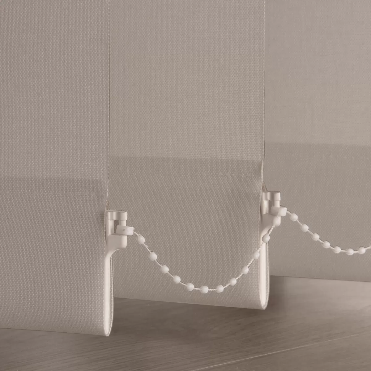 Brico Lamellen-Madeco 3222 Verticale Lamellen Deluxe 5 Stuks Kalksteen 8,9 X 280 Cm