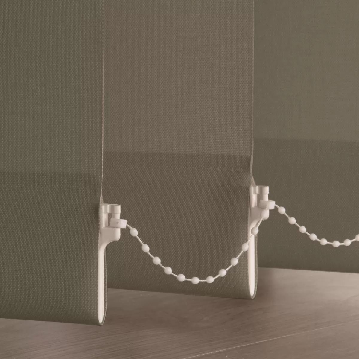 Brico Lamellen-Madeco 3225 Verticale Lamellen Deluxe 5 Stuks Kleikleur 8,9 X 280 Cm