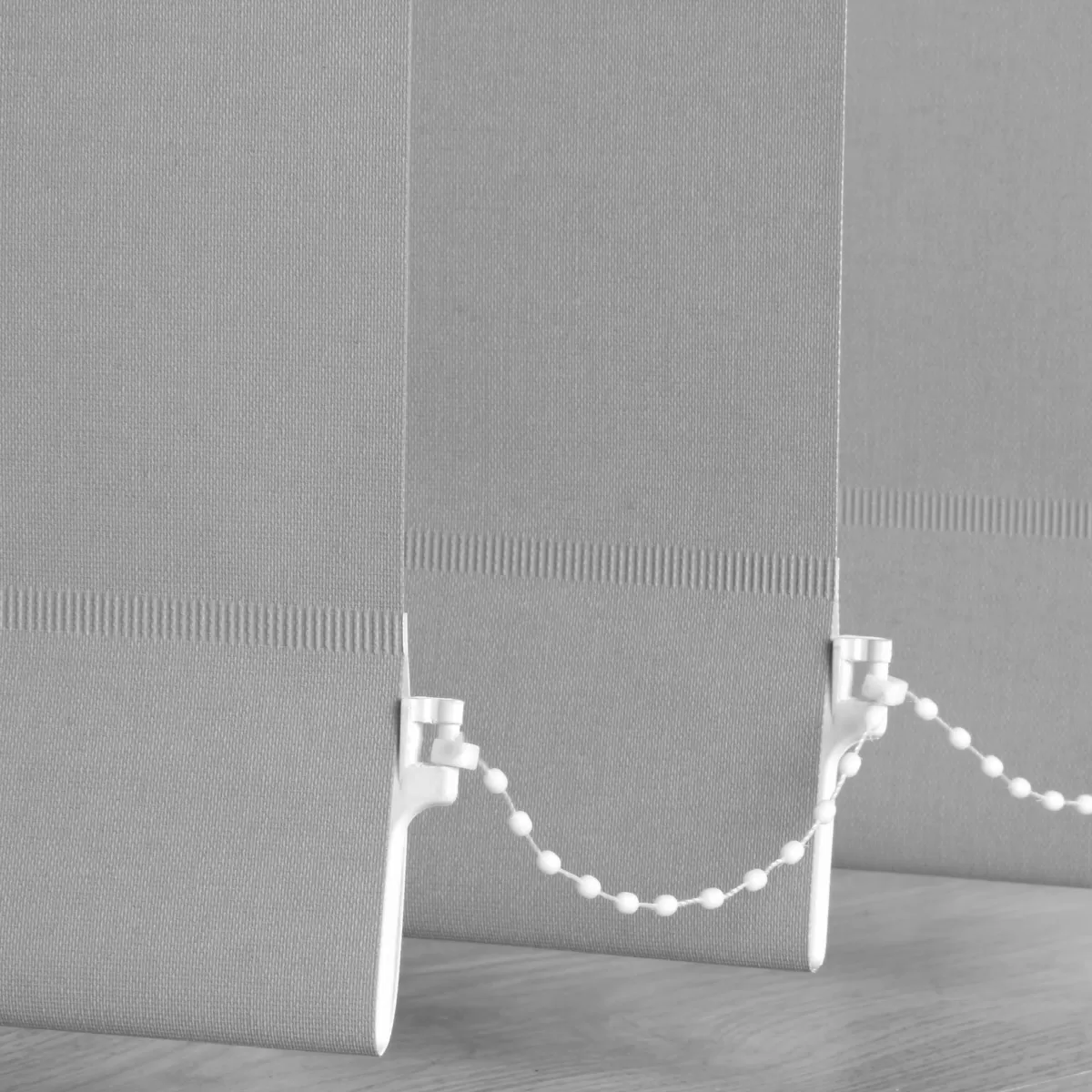 Brico Lamellen-Madeco 3792 Verticale Lamellen 5 Stuks Verduisterend Grijs 8,9 X 280 Cm