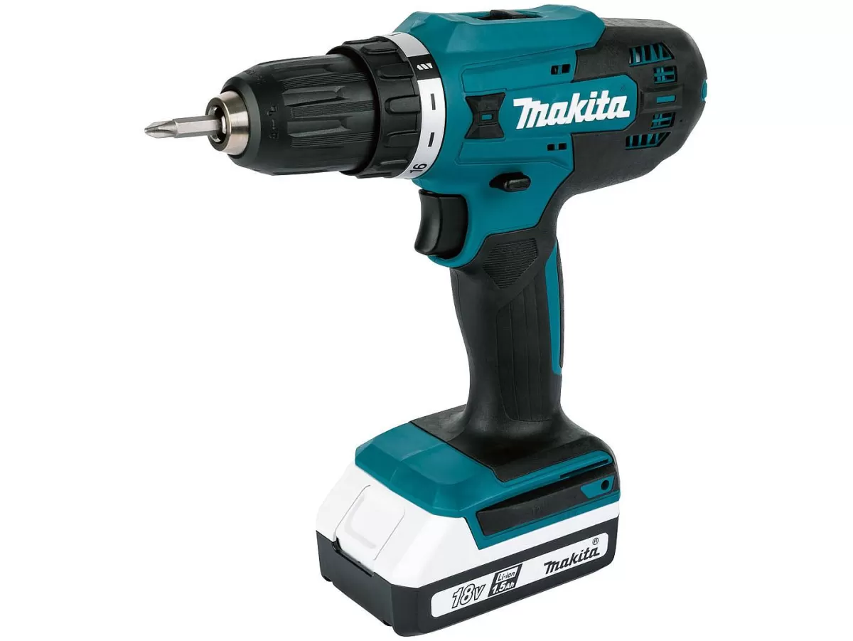 Brico Makita Accuboormachine + Decoupeerzaag Dk18928Ax1 18V (2 Accu'S) Best