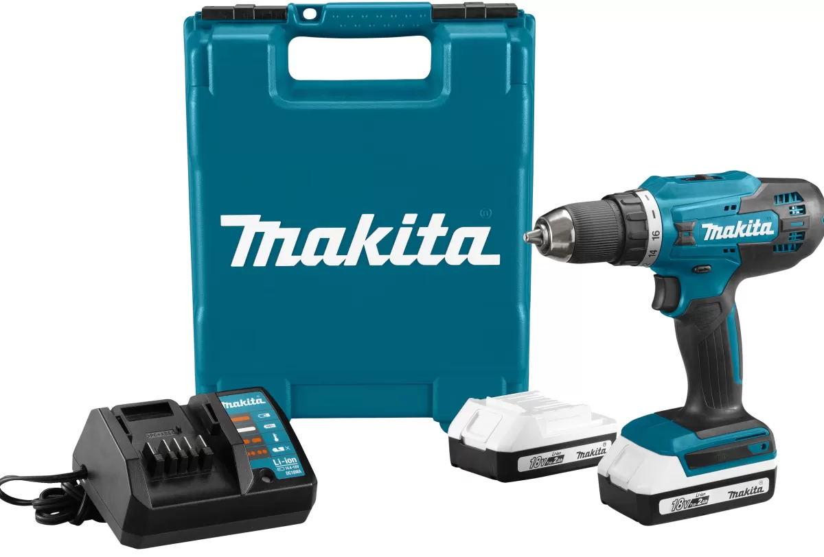 Brico Makita Accuschroefboormachine Df488Dwae 18V (2 Accu'S) Fashion