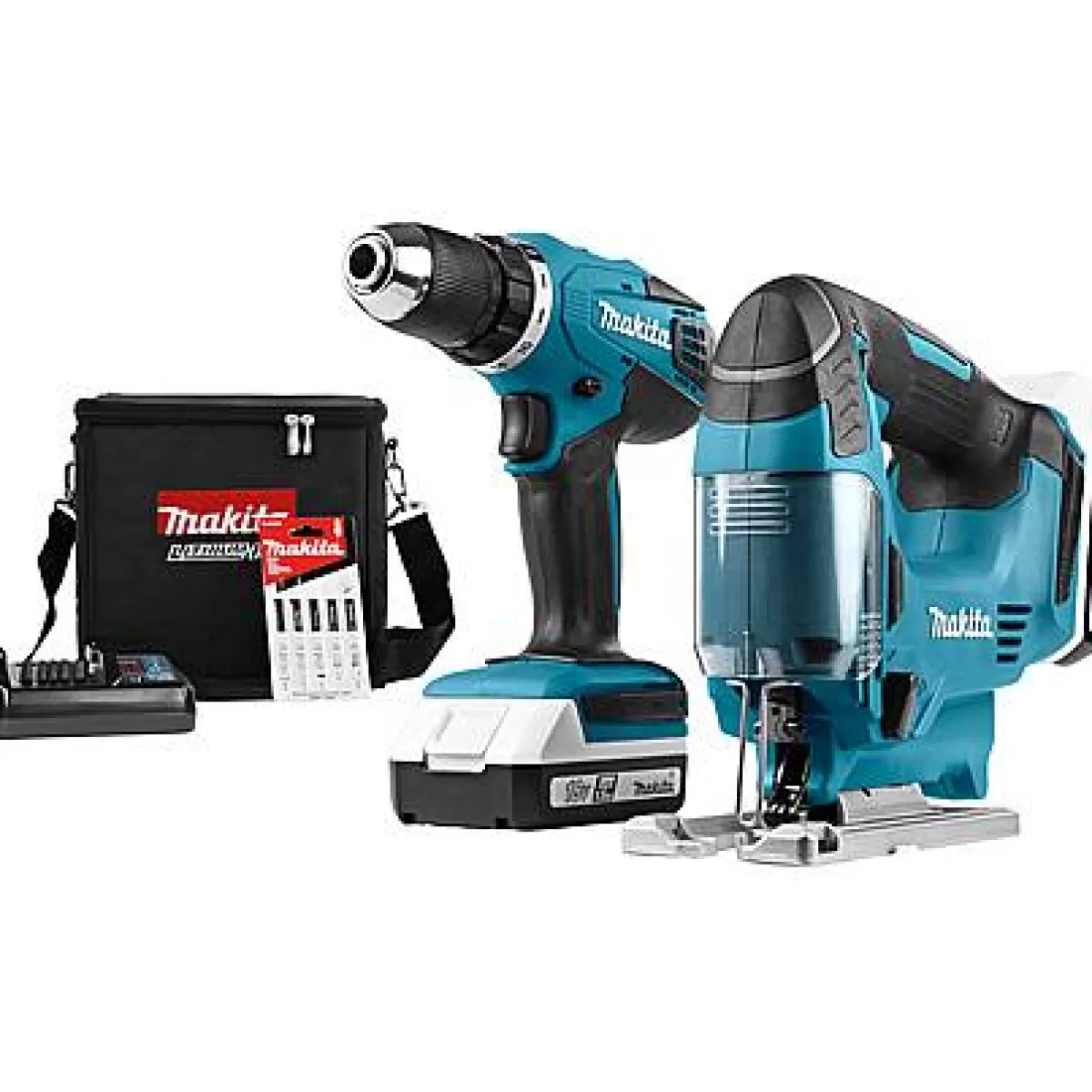 Brico Makita Set Schroefboormachine + Decoupeerzaag Cheap