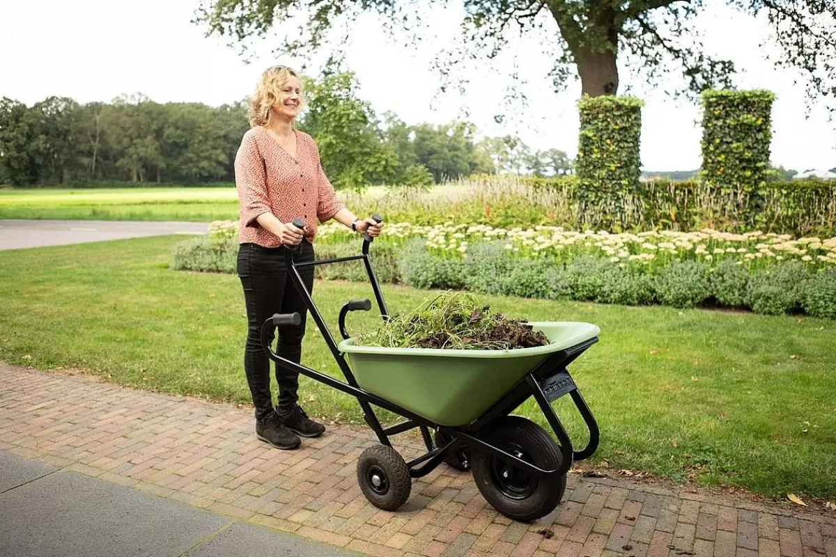 Brico Matador Kruiwagen 90Ltr Ergo Toro® Ct Rode Bak Met Luchtbanden Shop