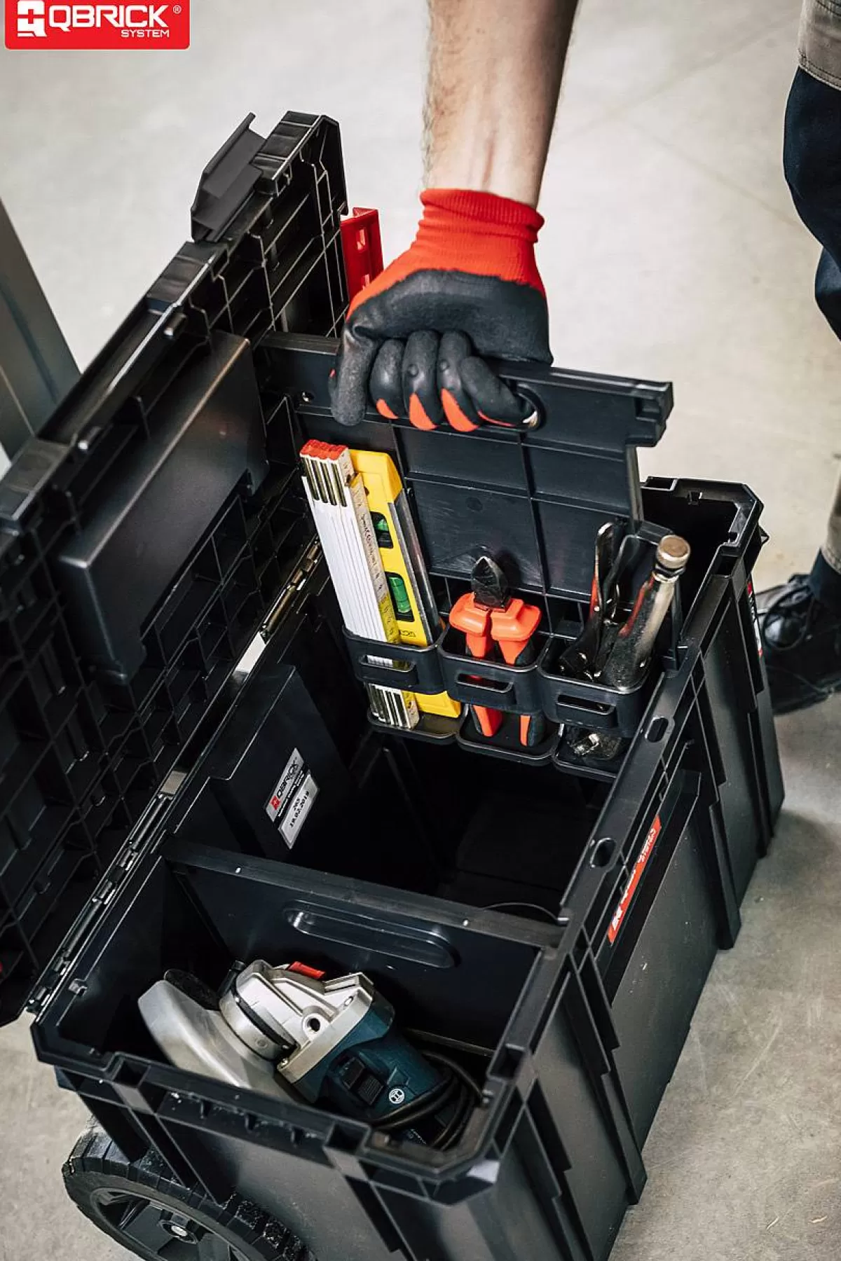 Brico Modulaire Set Voor Het Opbergen En Vervoeren Van Gereedschap. Grote Capaciteit, Maximale Belasting 35 Kg. Shop