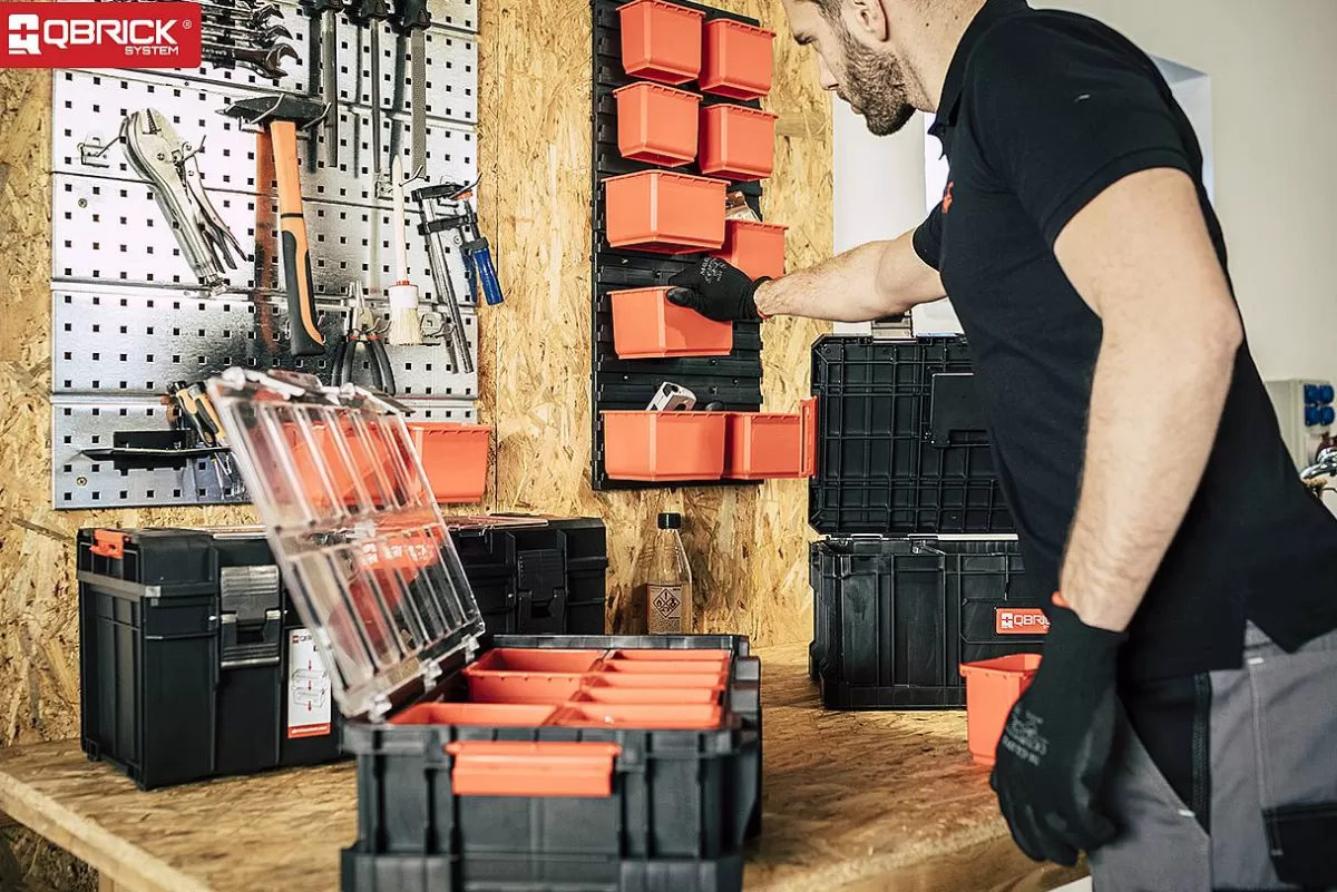Brico Modulaire Set Voor Het Opbergen En Vervoeren Van Gereedschap. Grote Capaciteit, Maximale Belasting 35 Kg. Shop