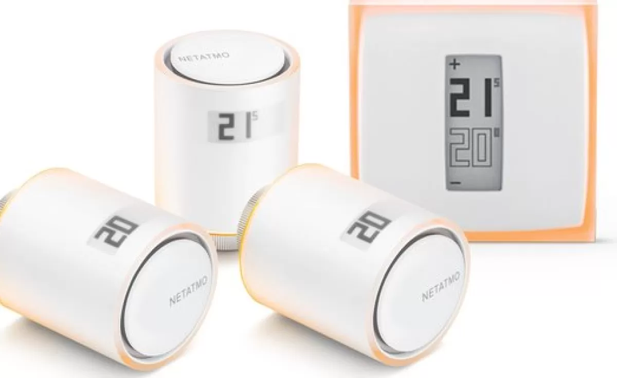 Brico Netatmo Slimme Thermostaat Met 3 Radiatorknoppen Startpakket