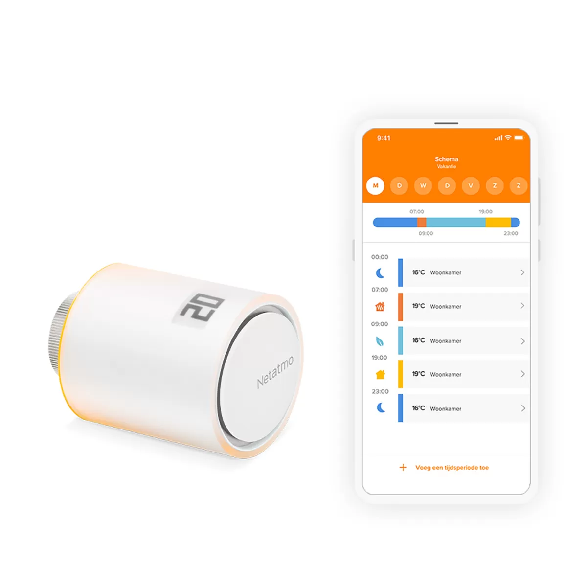 Brico Netatmo Slimme Thermostaatkop 3 Stuks