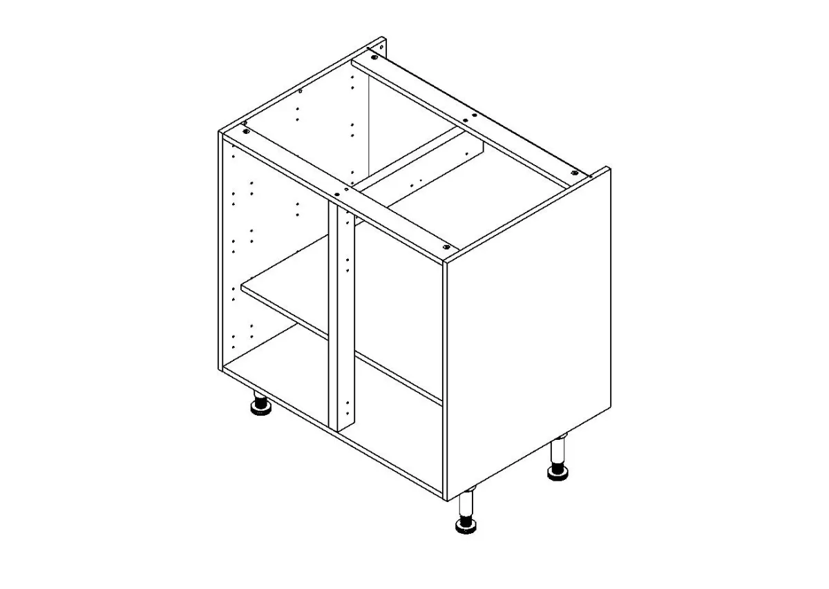 Brico Onderkast Keuken Modulo Wit 80Cm Clearance