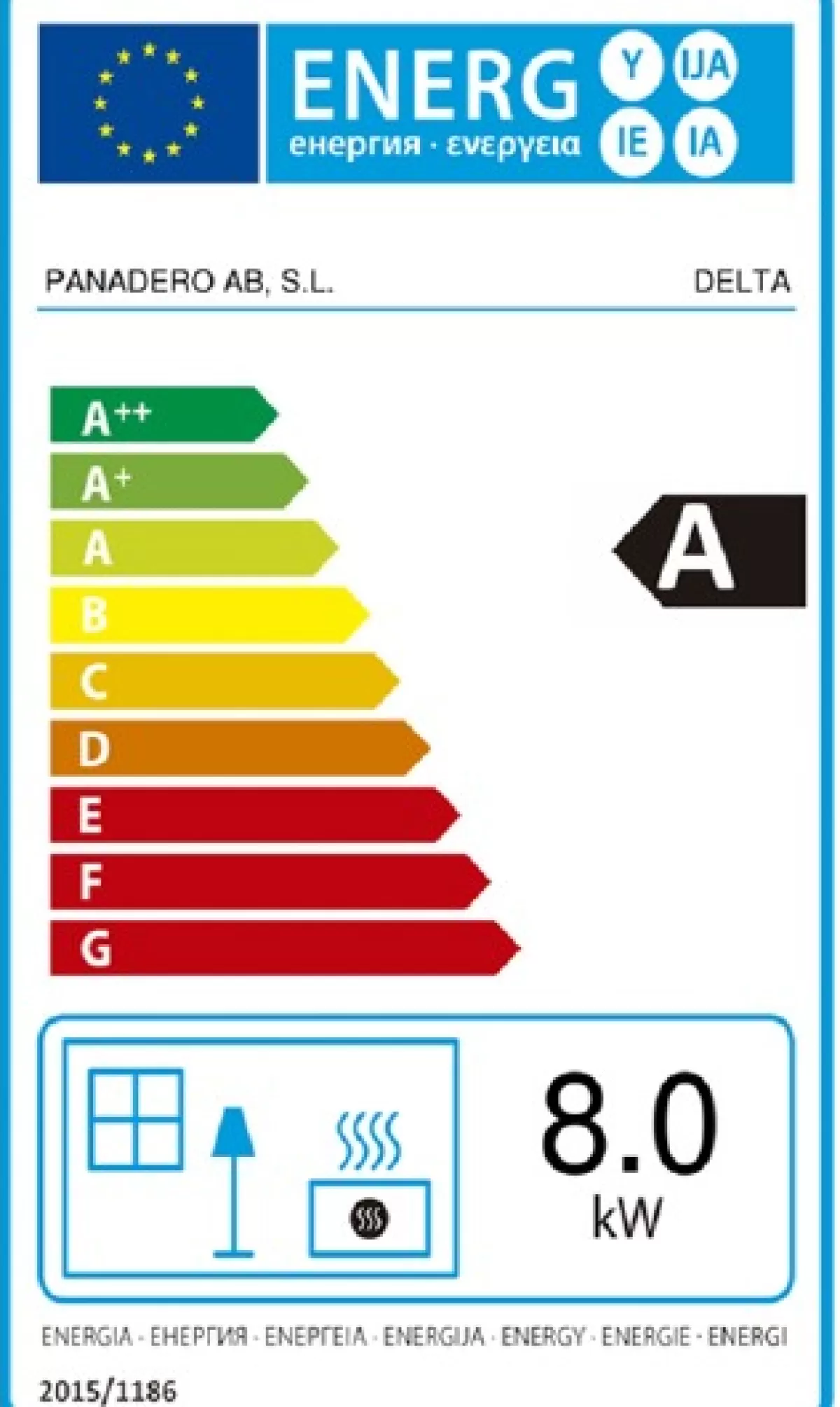 Brico Panadero Houtkachel Delta Ecodesign 8Kw