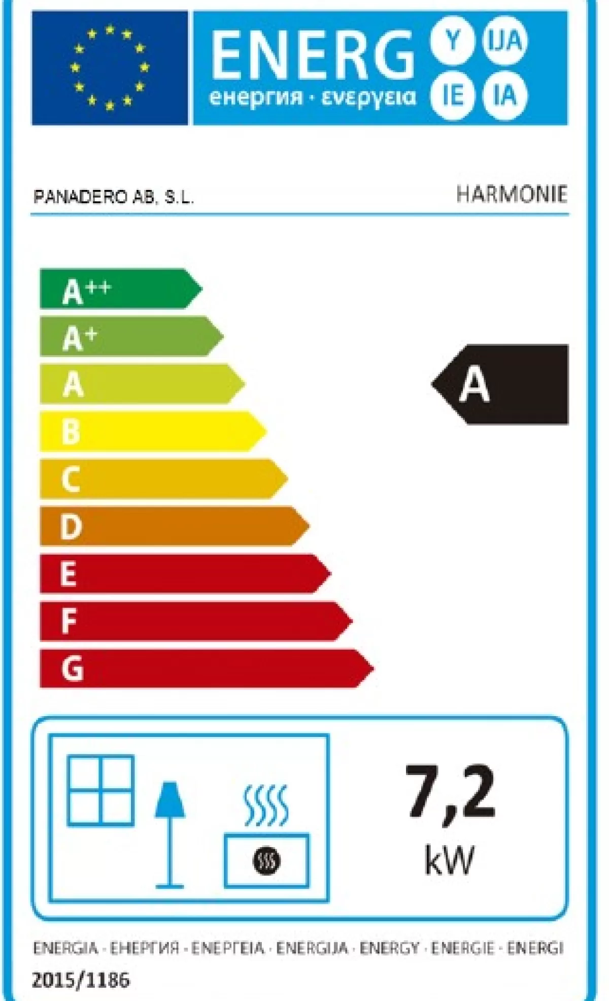 Brico Panadero Houtkachel Harmonie 3V Ecodesign 7,2Kw