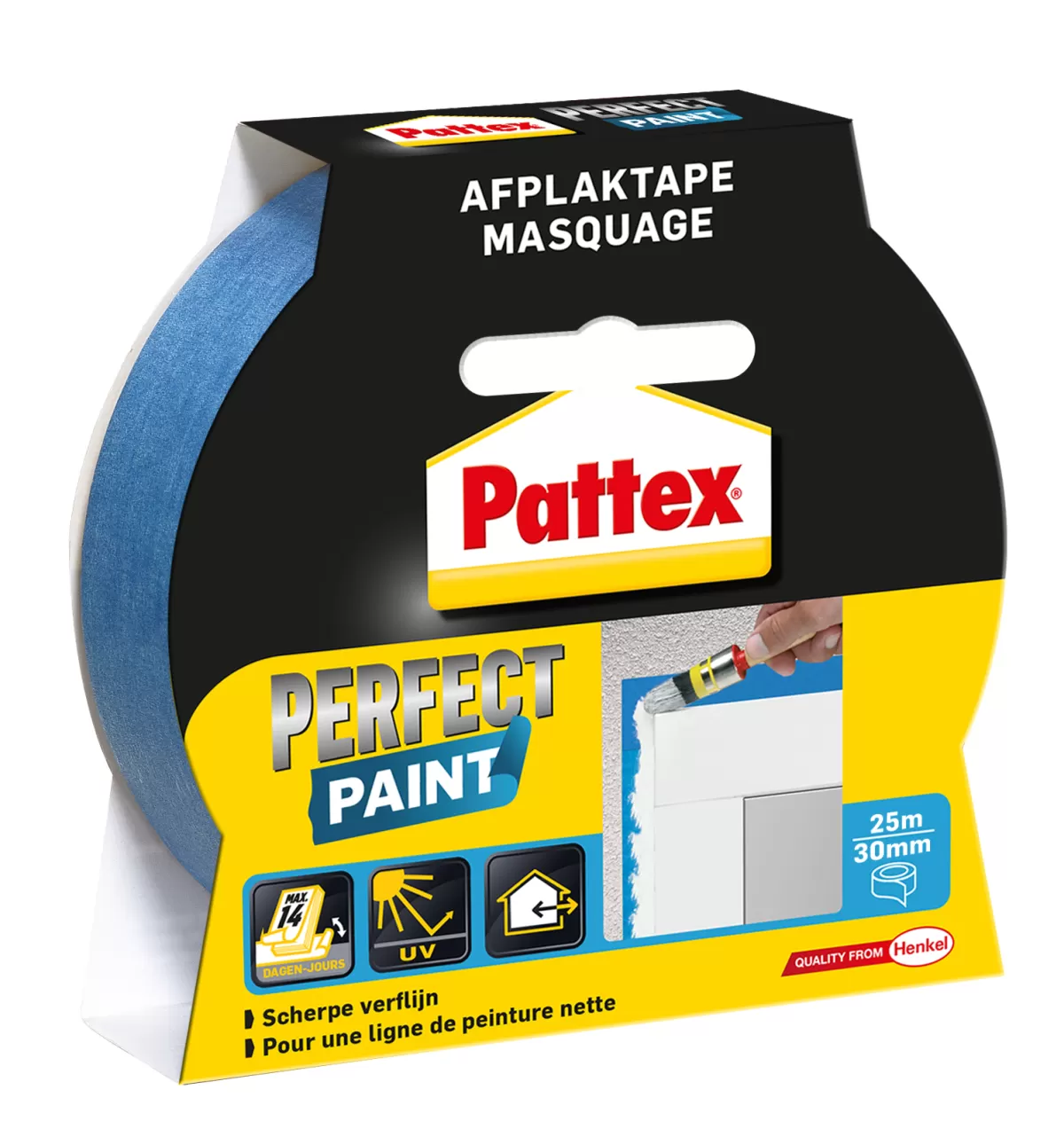 Brico Afplaktape-Pattex Afplaktape 'Perfect Paint' 25Mx30Mm