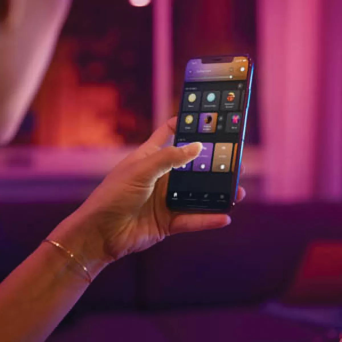 Brico Philips Hue Inbouwspot Xamento Chroom 9,3Cm Gu10 5,7W 3 Stuks Store