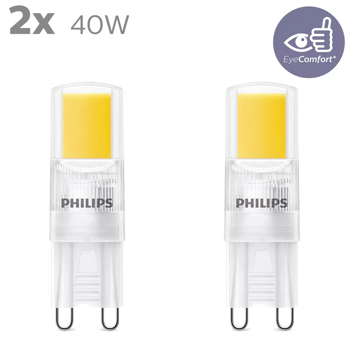 Brico Philips Ledcapsule G9 3,2W 2 Stuks