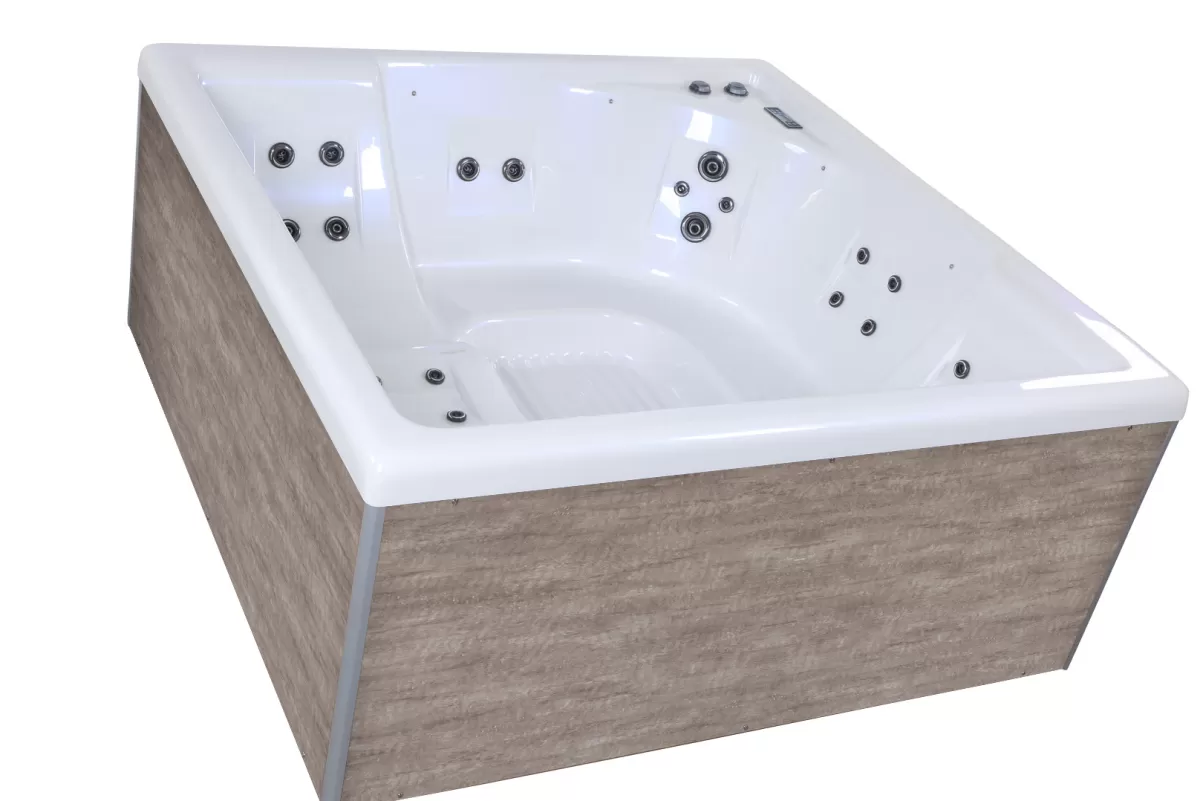 Brico Spa En Jacuzzi-Poolstar Spa Acrylique Square 5 Personen