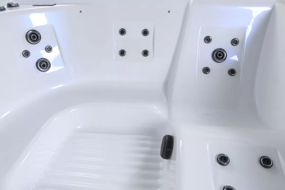 Brico Spa En Jacuzzi-Poolstar Spa Acrylique Square 5 Personen