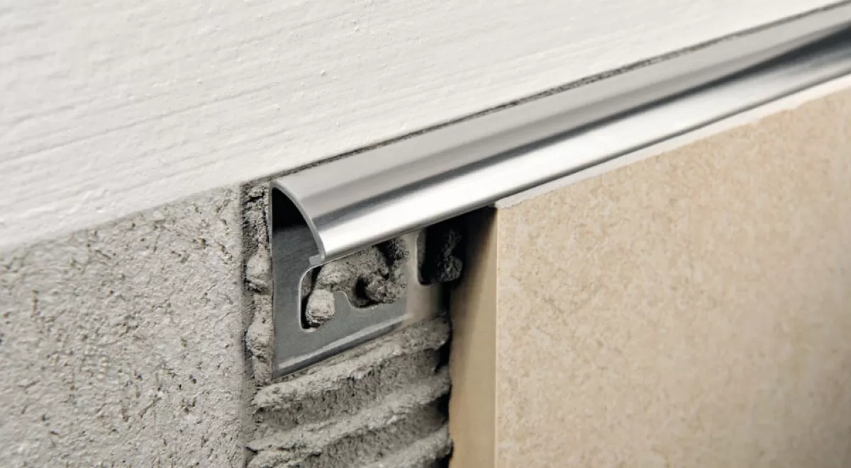 Brico Progress Profiles Profiel 'Projolly' Inox 12,5 Mm 270 Cm Rond