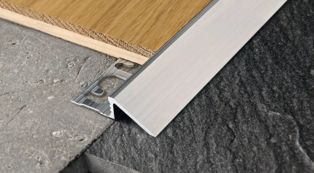 Brico Progress Profiles Profiel Tussenstuk 'Proslider' Aluminium 10 Mm 270 Cm