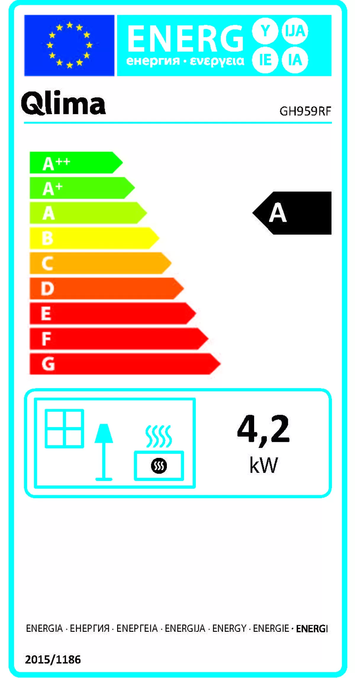 Brico Qlima Gaskachel Gh959Rf 5,9Kw