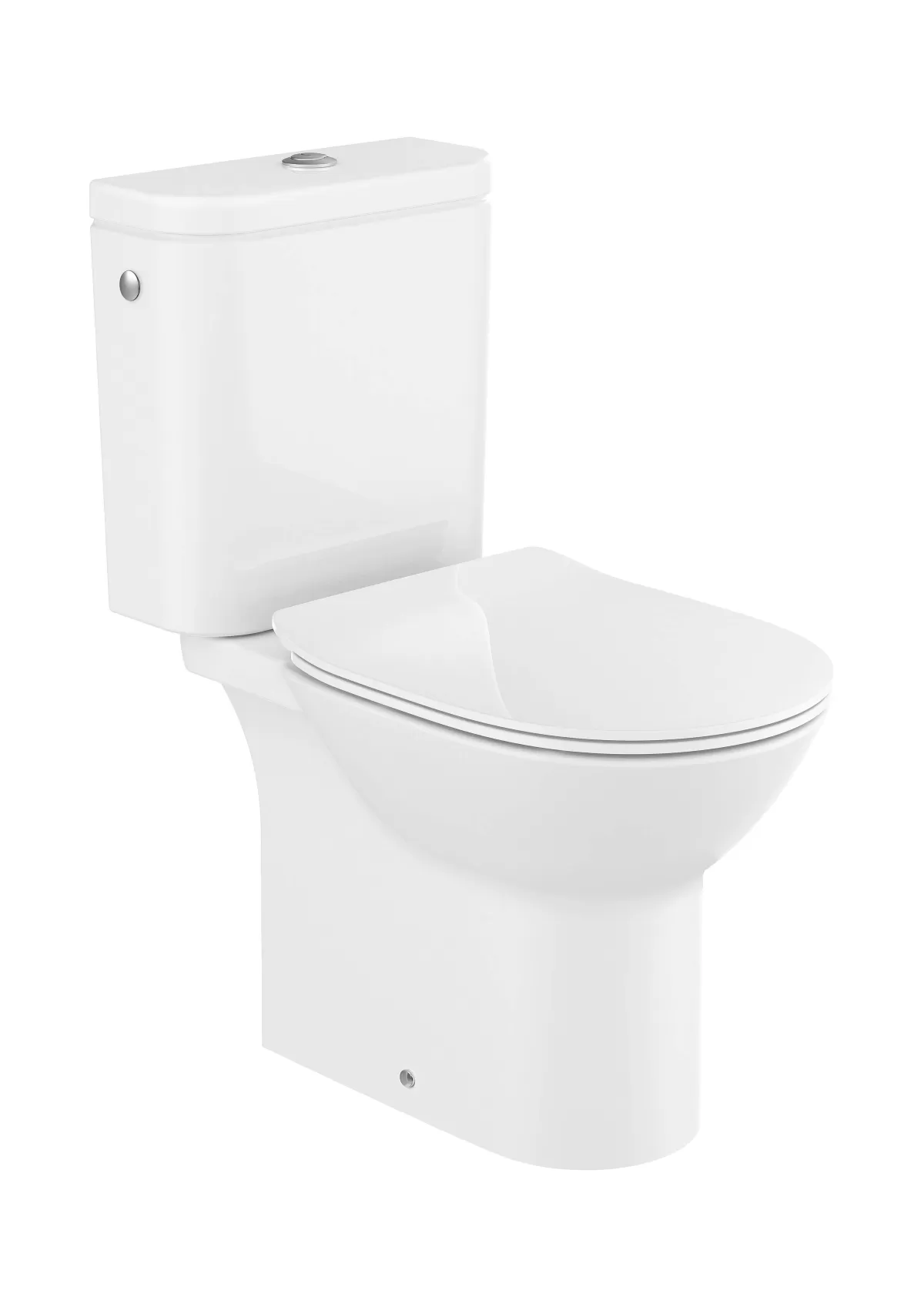 Brico Roca Duoblok Toilet Athena I Pk Afvoer I Soft-Close Toiletzitting Wit Discount