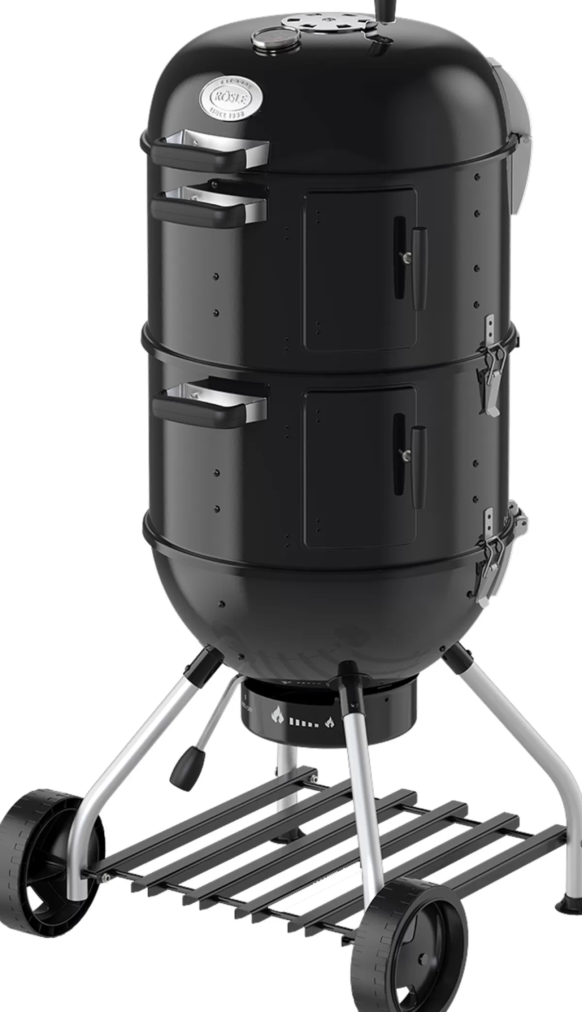 Brico Houtskool Barbecue-Rosle Houtskoolbarbecue Smoker F50-S No.1 69X38X136Cm