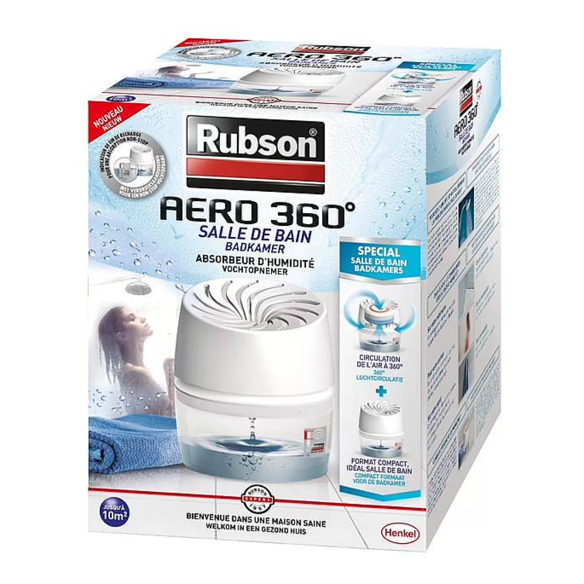 Brico Rubson Vochtopnemer Aero 360 Badkamer 450Gr Shop