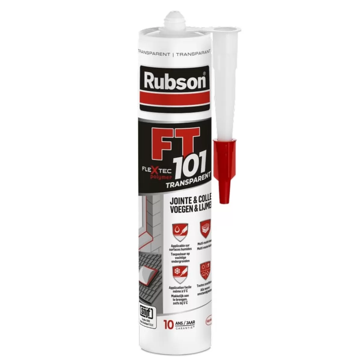 Brico Voegkitten-Rubson Voegkit Ft101 Transparant 280Ml